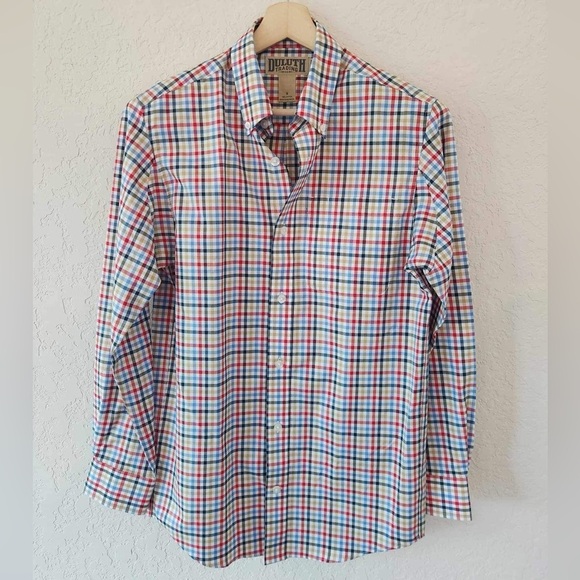 Duluth Men's Buttton Down Shirt - Trim Fit Size Small - Picture 1 of 6
